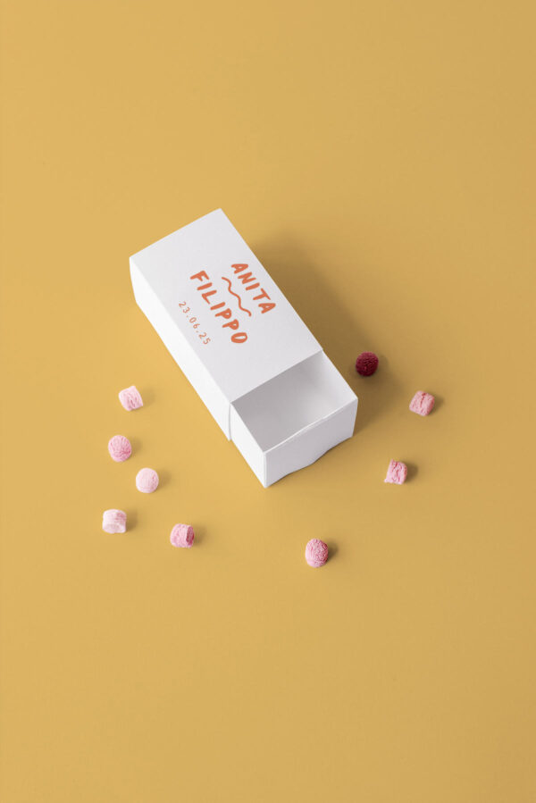 Frida Scatola Fiamiferi Mockup Fronte
