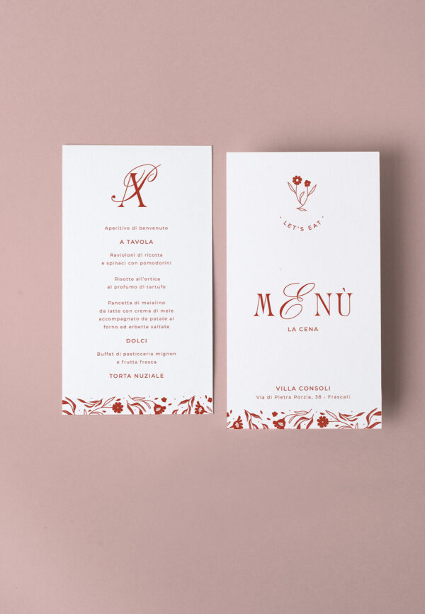florique menu verticale