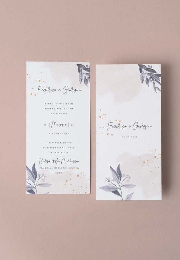 rose gold Partecipazione verticale 10x21 1