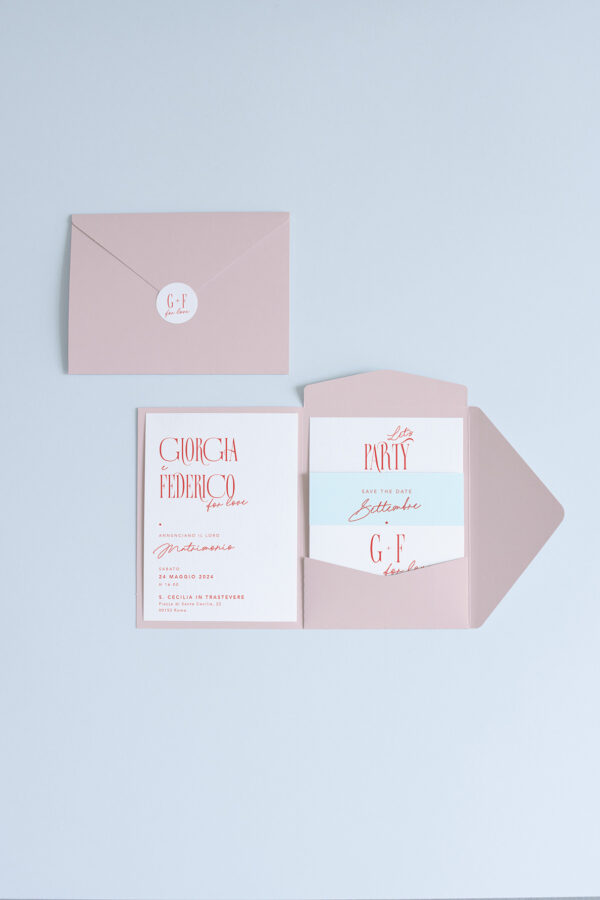wavy Cofanetto pocketfold