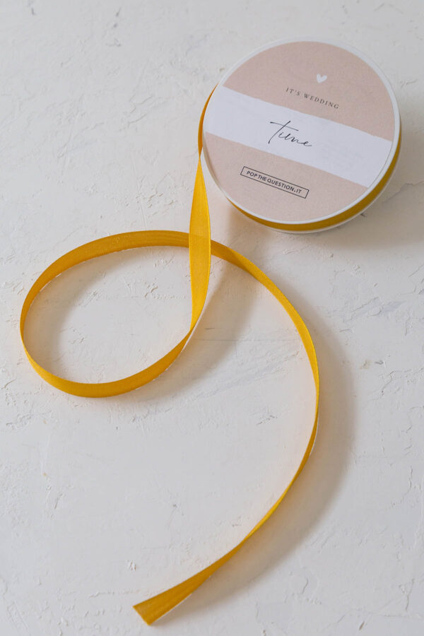 nastrino cotone Giallo