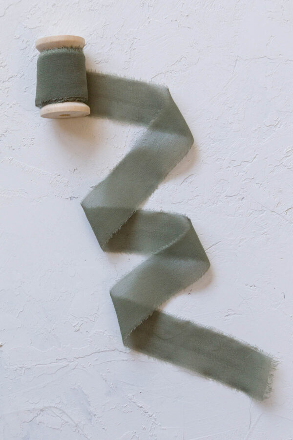 nastrino seta verde