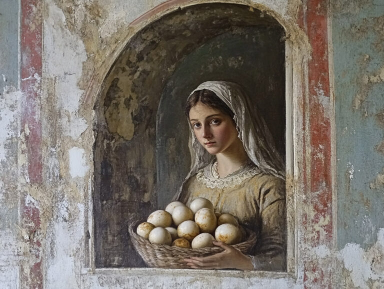 ideazione sposa che porta in dono delle uova in un convento a 9f612279 ba90 4595 b5a2 bb0d3d36081e 2