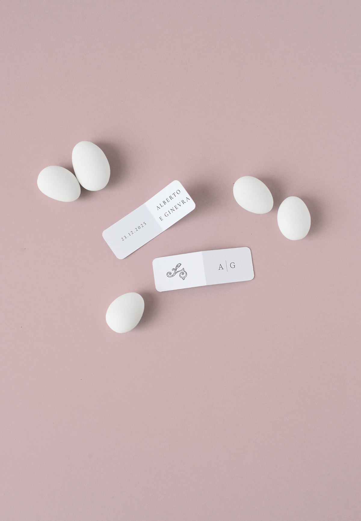 Abigail bigliettino confetti