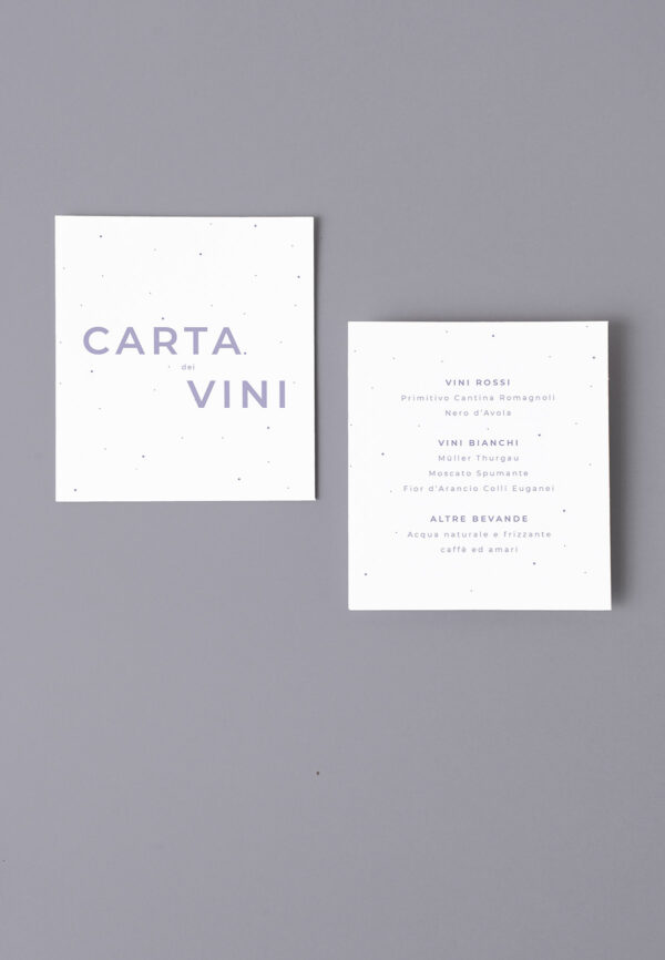 Lilia Menù Carta Vini