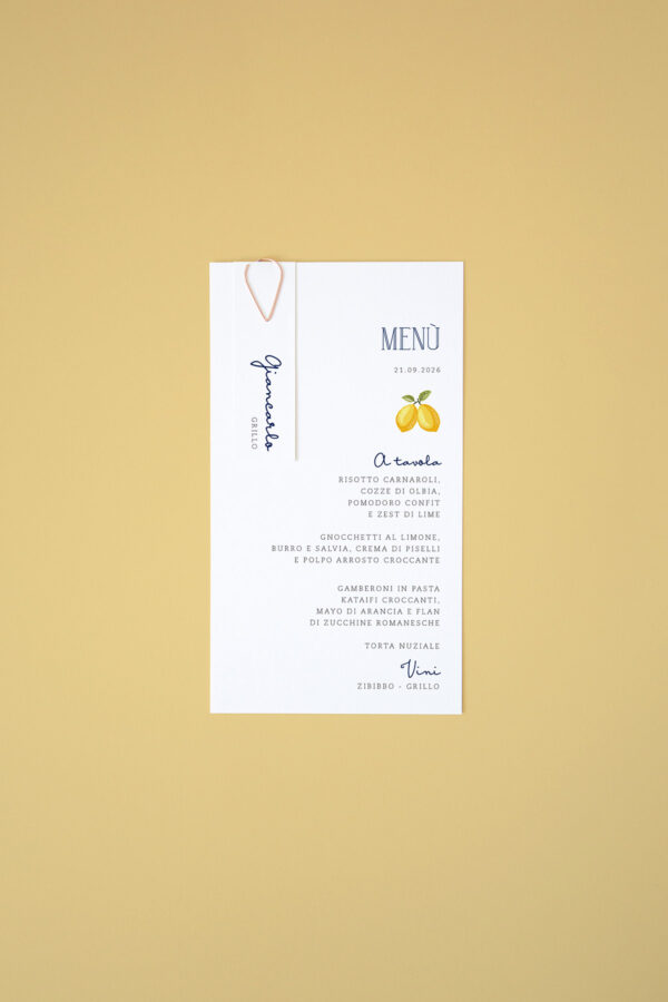 Limoni menu SP