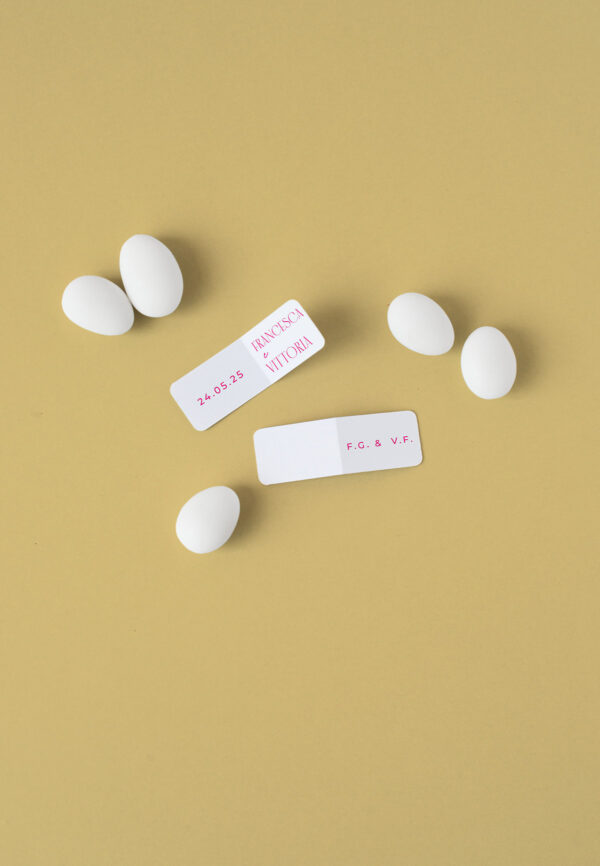 Malibu bigliettino confetti