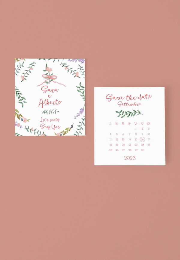 Mirabel save the date