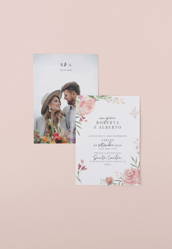 Peonia partecipazione fotografico