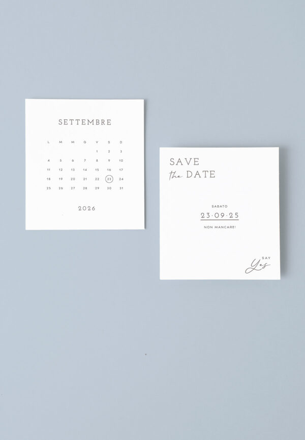 Stucco save the date