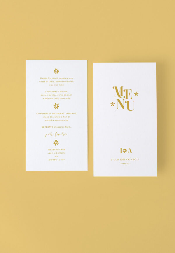 daisy menu verticale