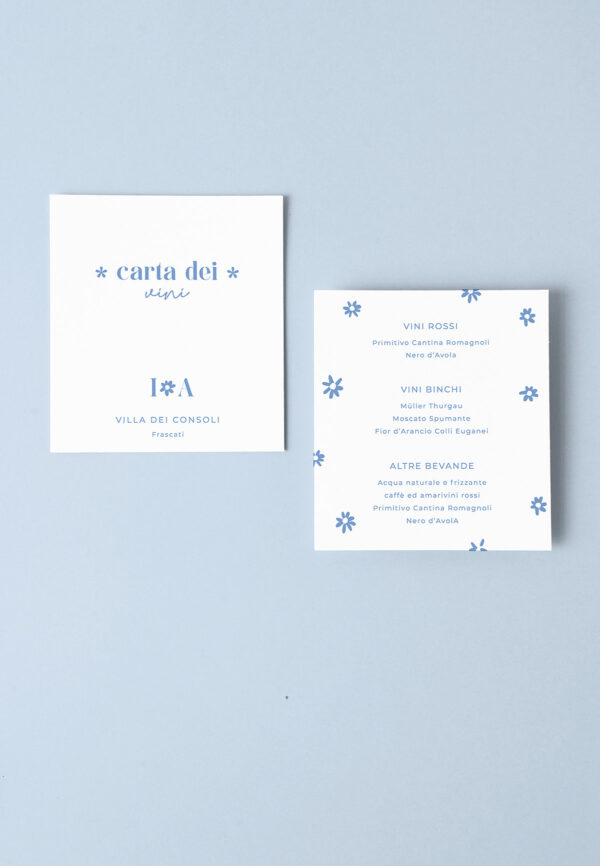 daisy Menù Carta Vini