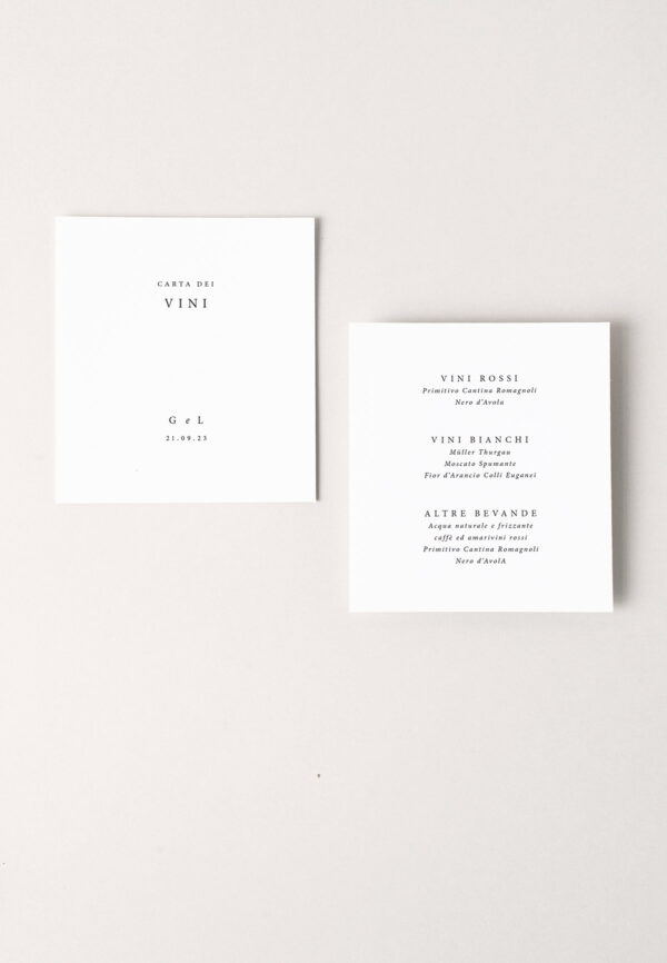 flora Menù Carta Vini