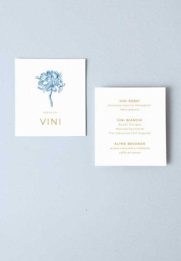 lilibet Menù Carta Vini