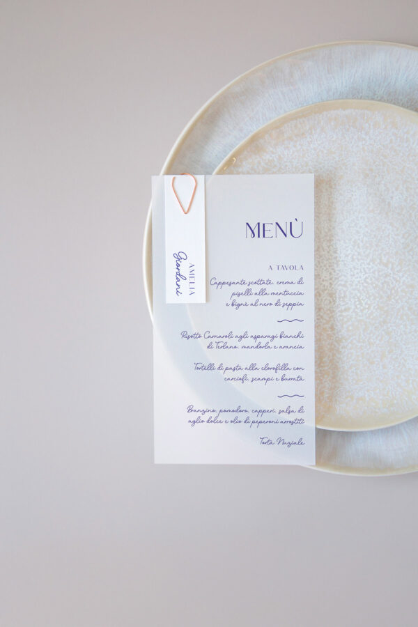 petite menu SP Vellum