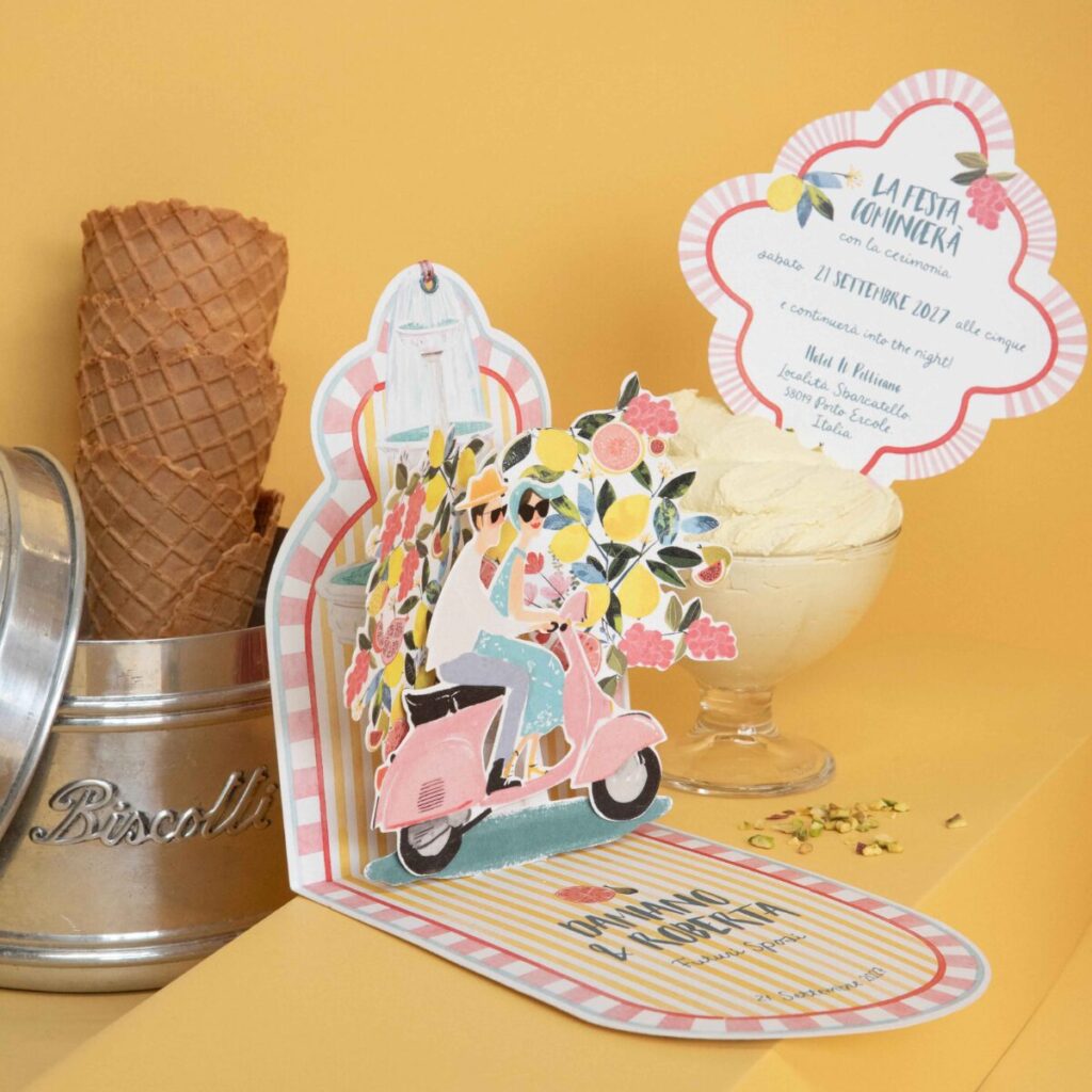 biglietti pop up partecipazioni Pop the Question