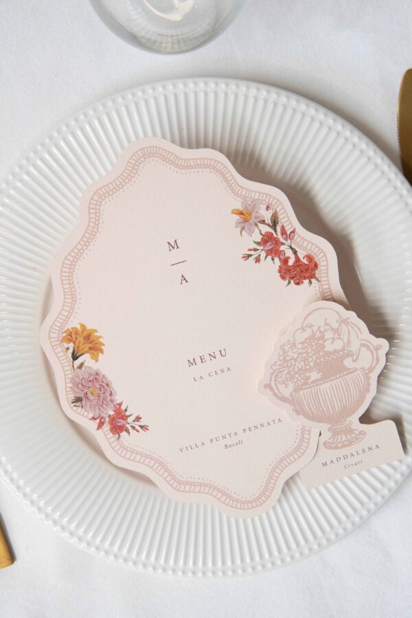 Menu Cassandra con segnaposto