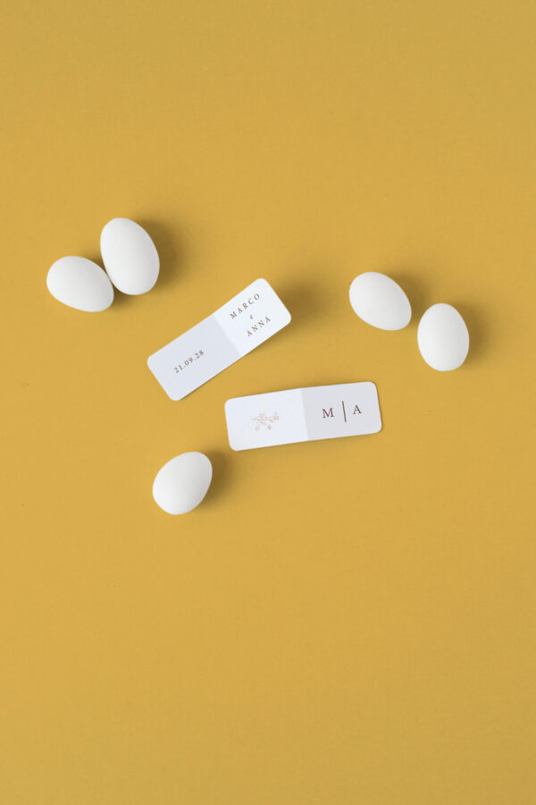 Biglietto Bomboniera Confetti Cassandra