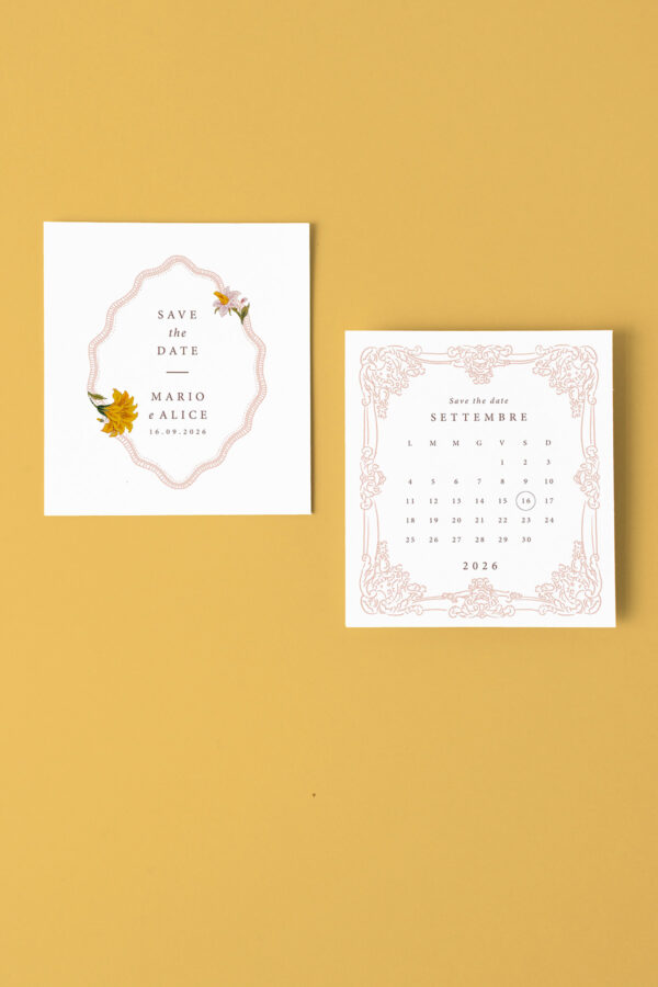 Biglietto Save The Date Cassandra