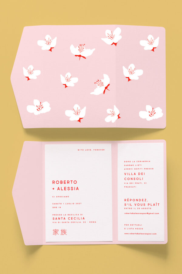 Partecipazioni Nozze Cofanetto Easy Midori