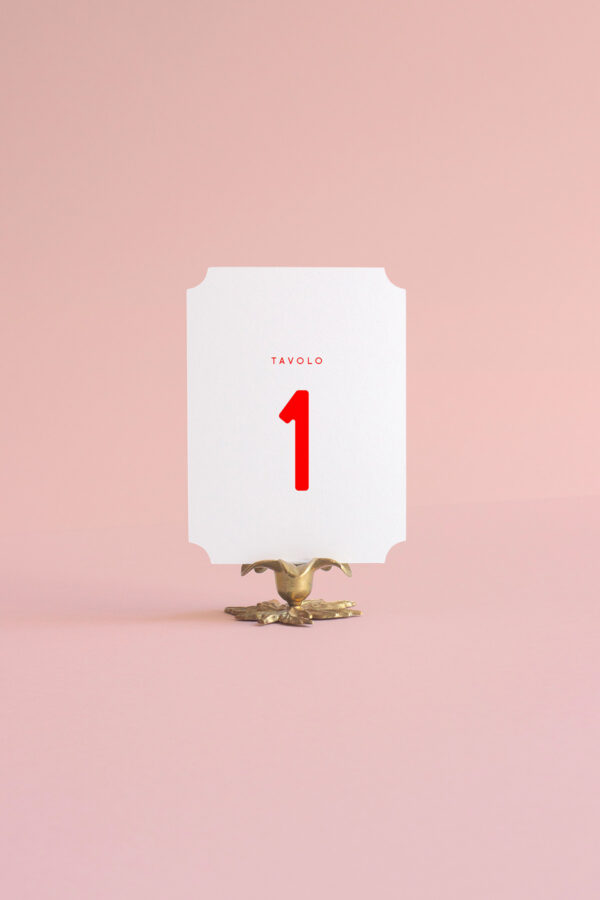 Segnatavolo Sagomato Midori