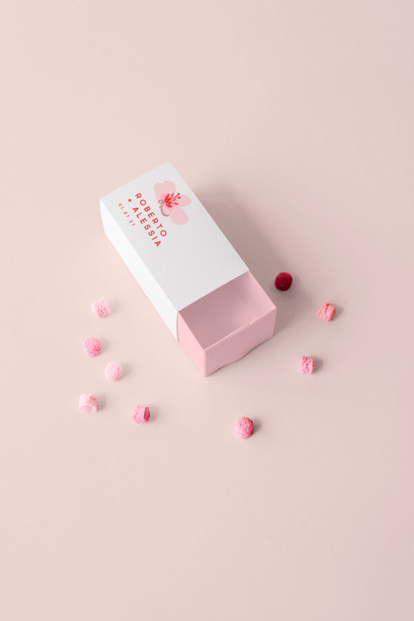 Scatolina Portaconfetti Fiammiferi Midori