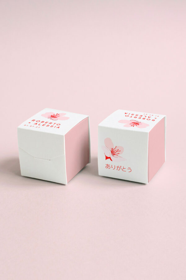 Scatolina Portaconfetti Bicolore Simple Midori