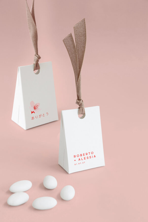 Scatolina Portaconfetti Triangolare Midori