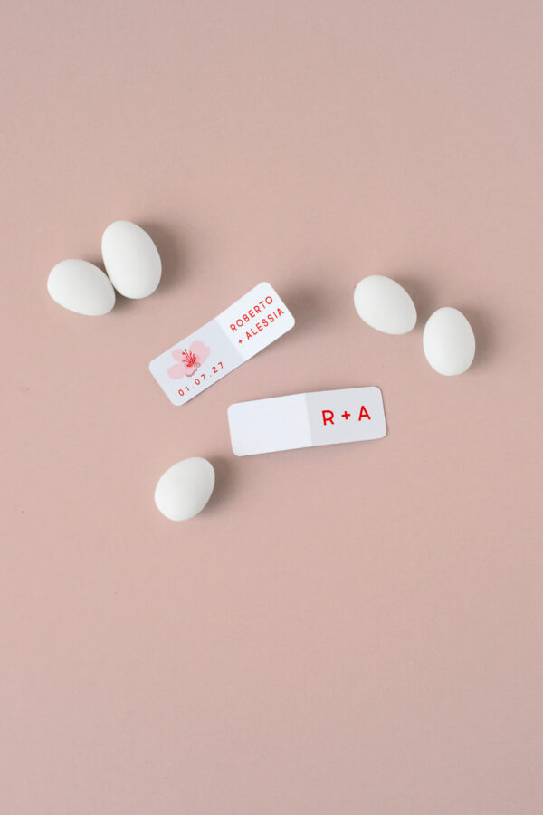 Biglietto Bomboniera Confetti Midori