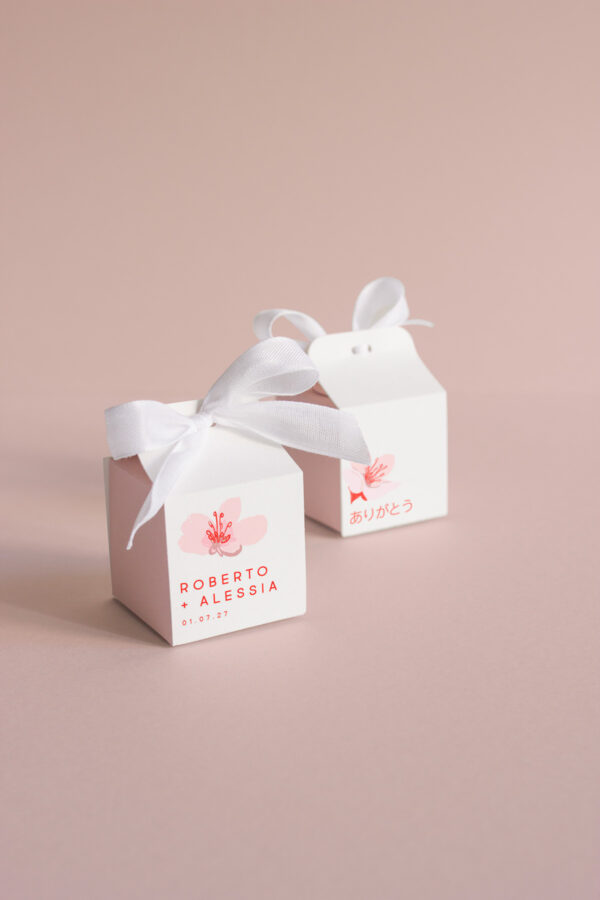 Scatolina Portaconfetti Bicolore Midori