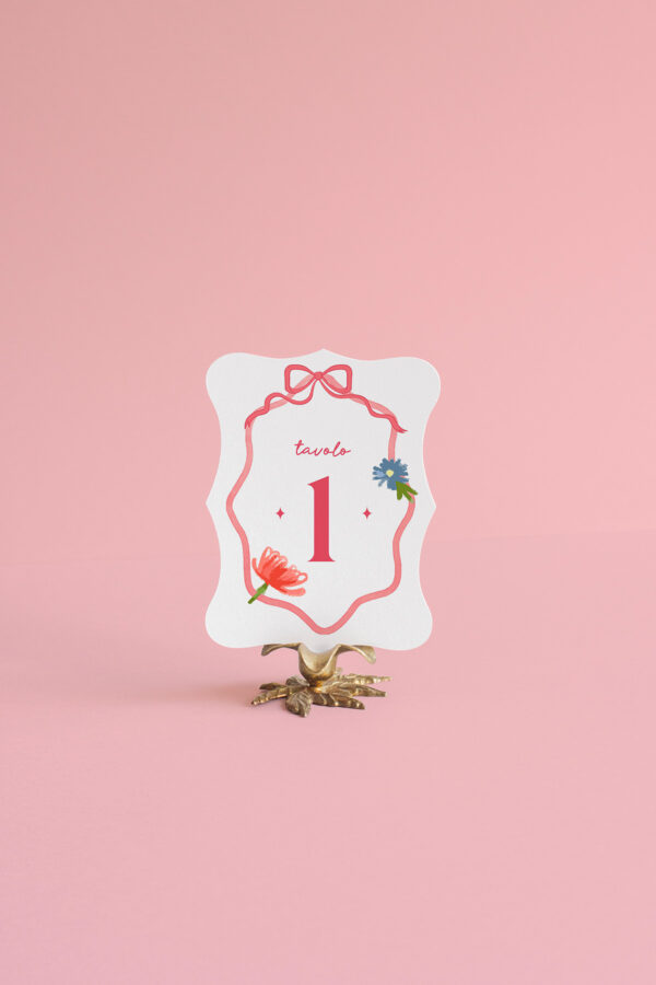 Segnatavolo Sagomato delia