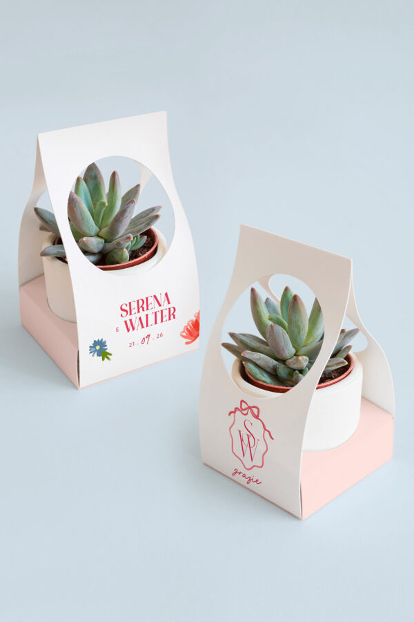 Scatolina per Piantina Personalizzata delia