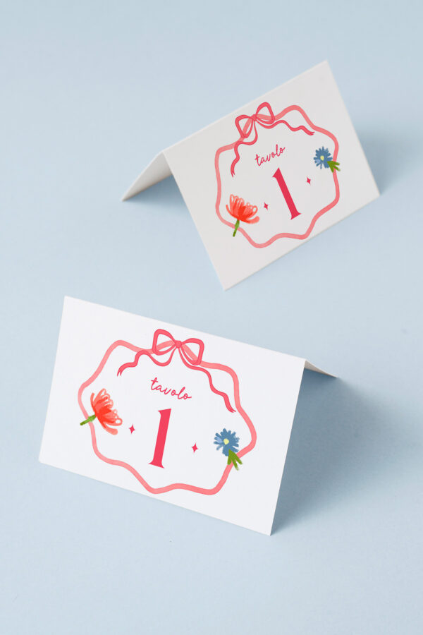 Segnatavolo Cavaliere delia