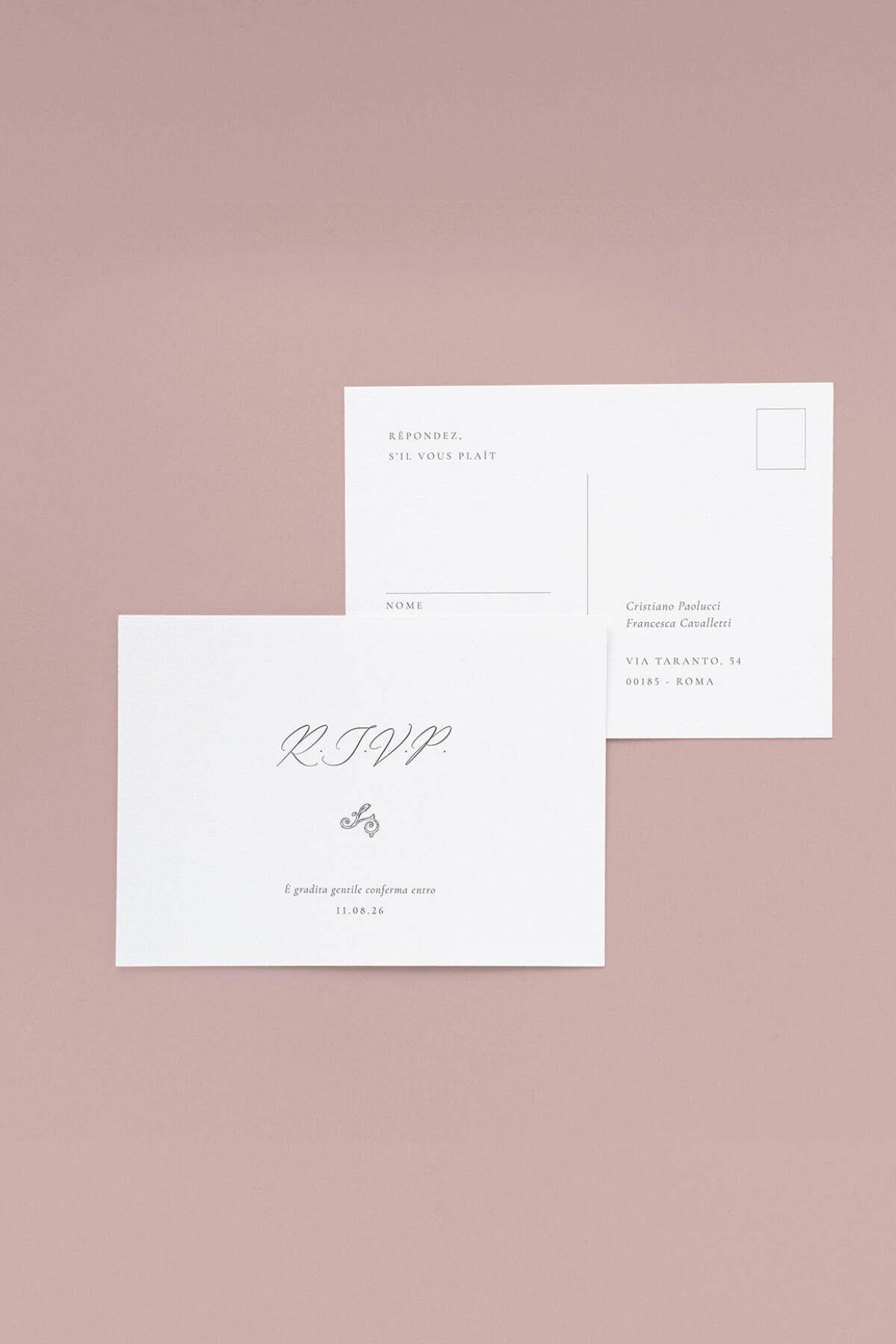 Biglietto RSVP Abigail