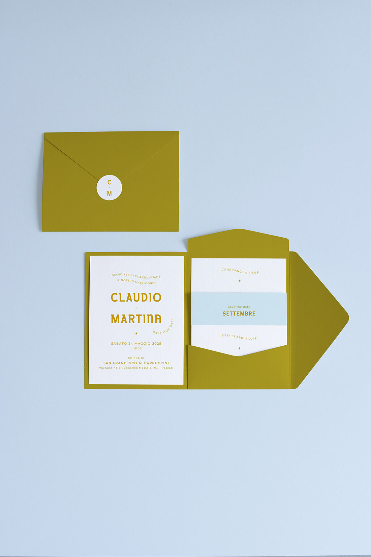 Partecipazione Cofanetto Pocket Fold Bliss