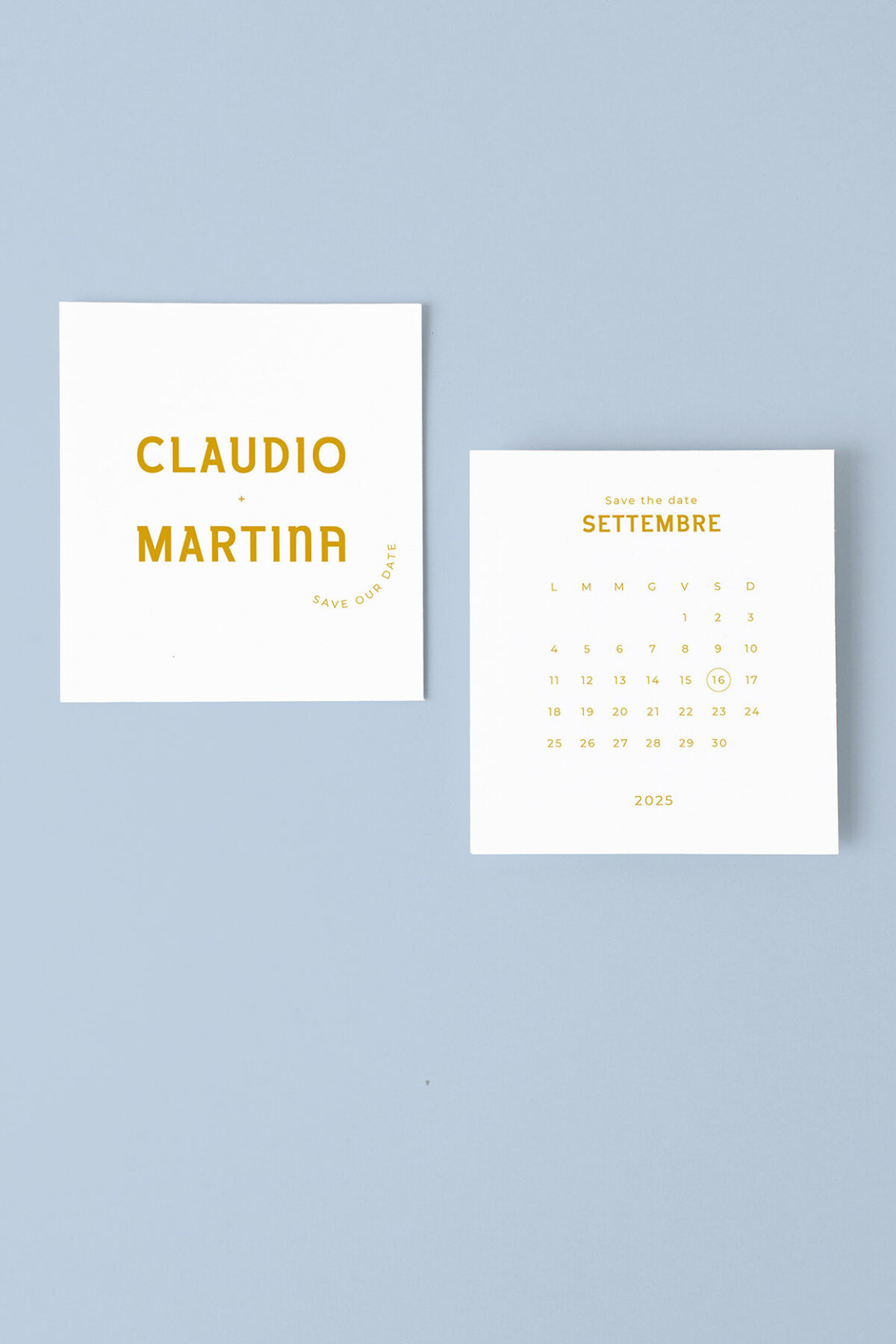 Biglietto Save The Date Bliss
