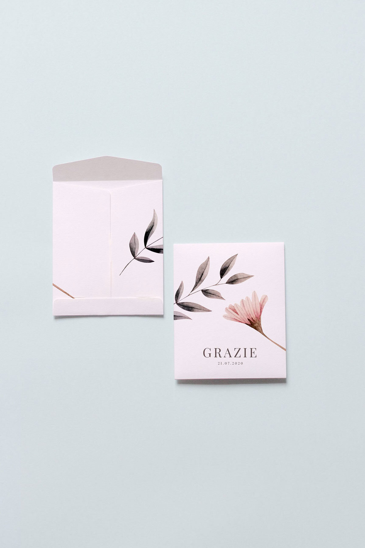 Bustina Porta Semi Stampata Blush