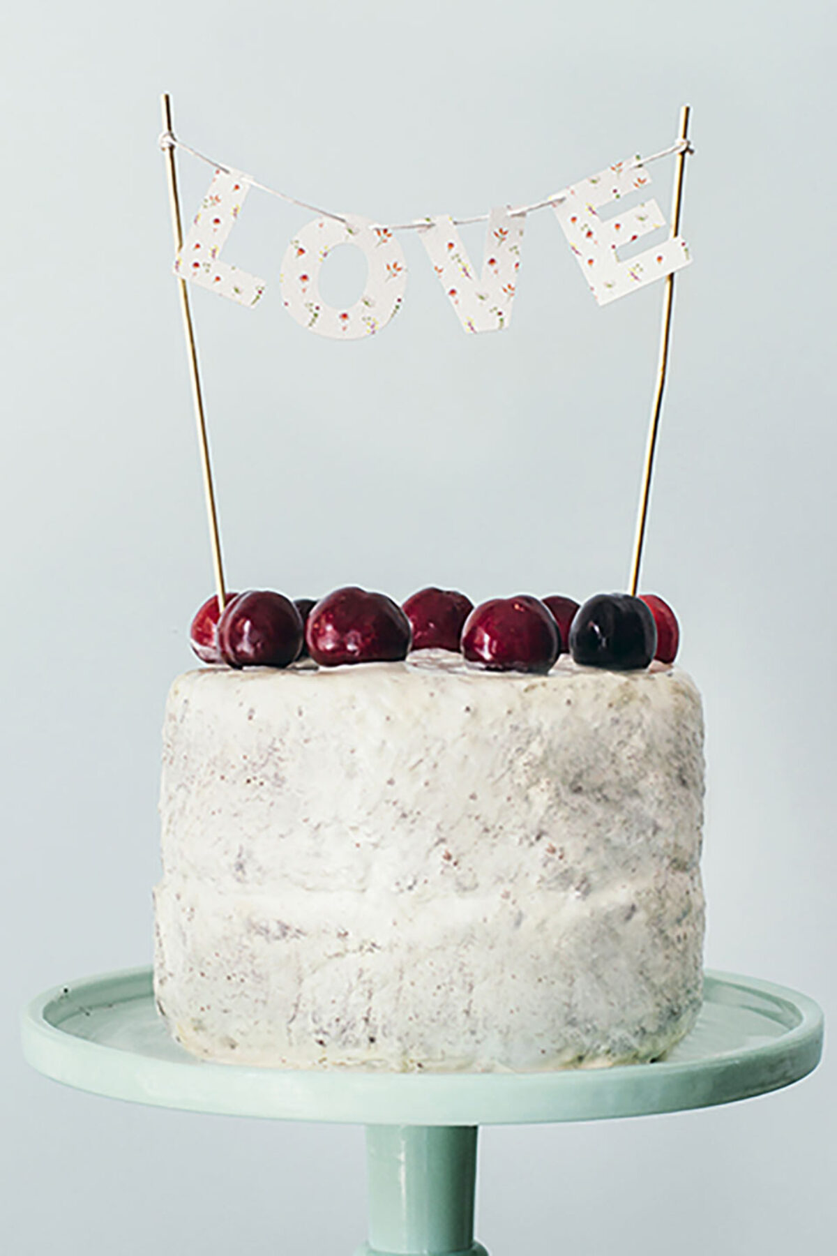 Cake Topper Lettere Intagliate