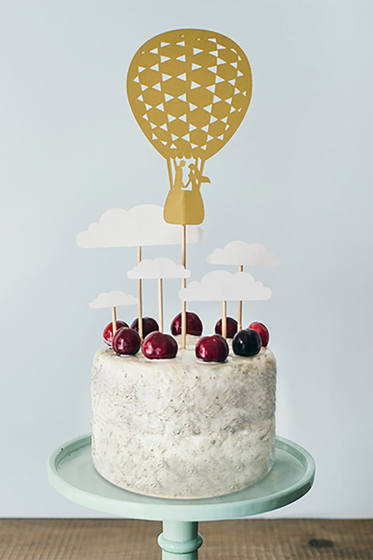 Cake Topper Mongolfiera