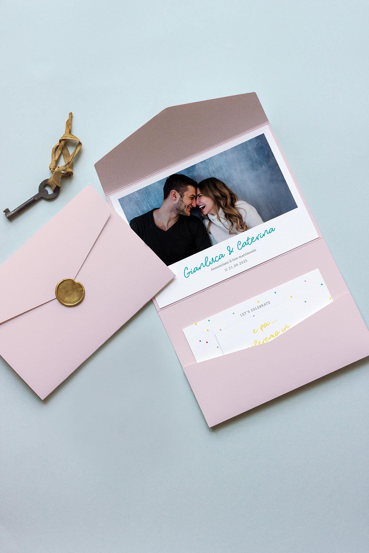 Partecipazione Cofanetto Orizzontale Polaroid