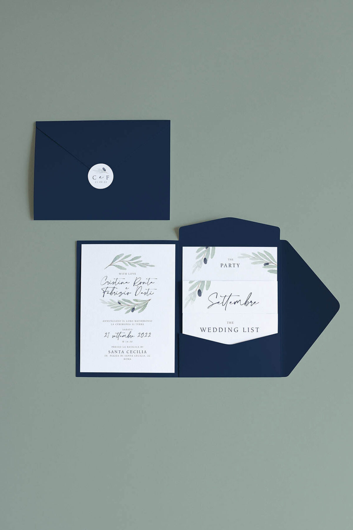 Cofanetto Pocket Fold Ulivo