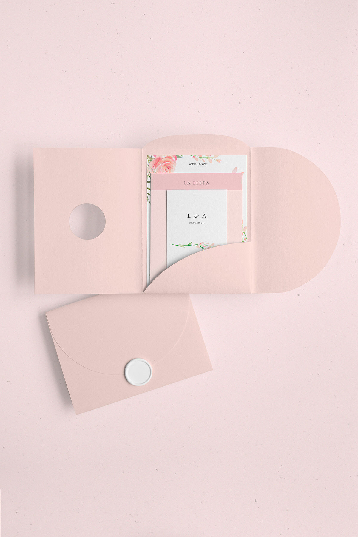 Cofanetto Rounded Peonie