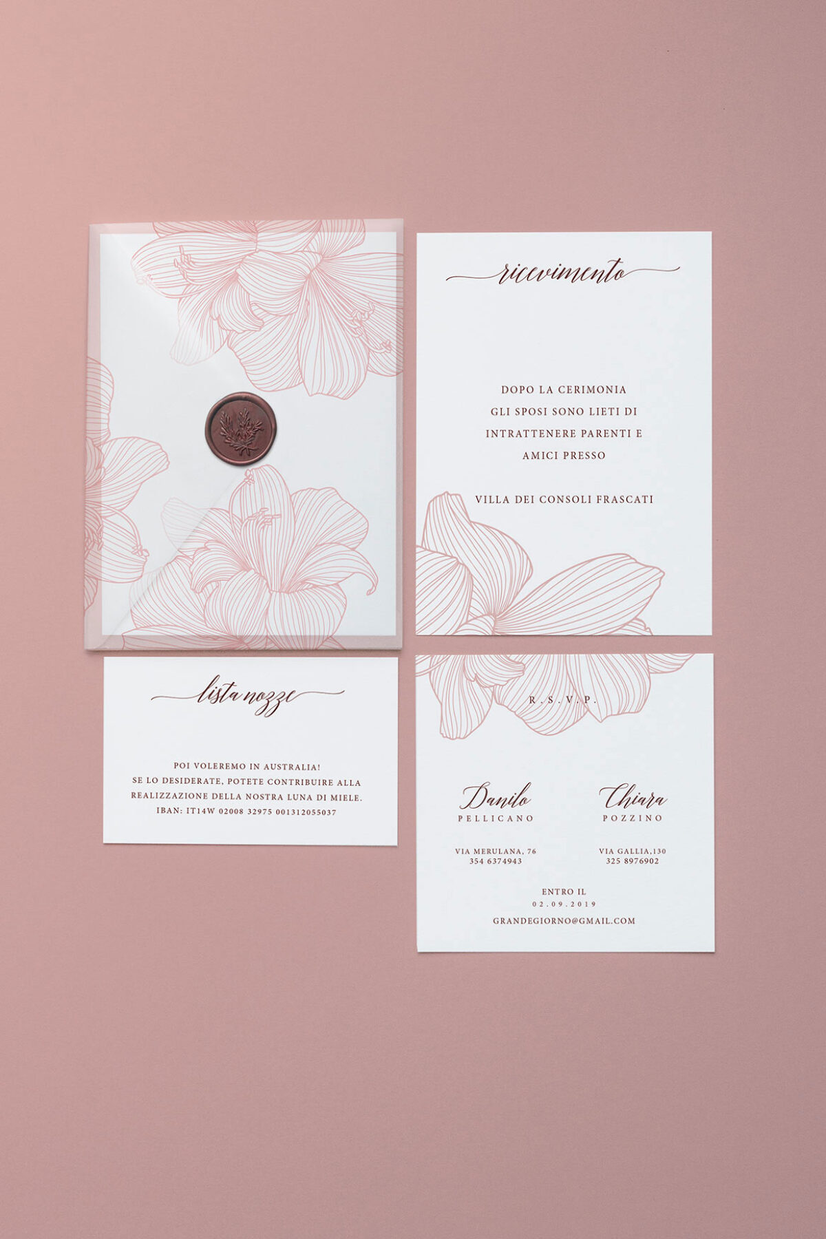 Pocket Fold Trasparente New Elegance
