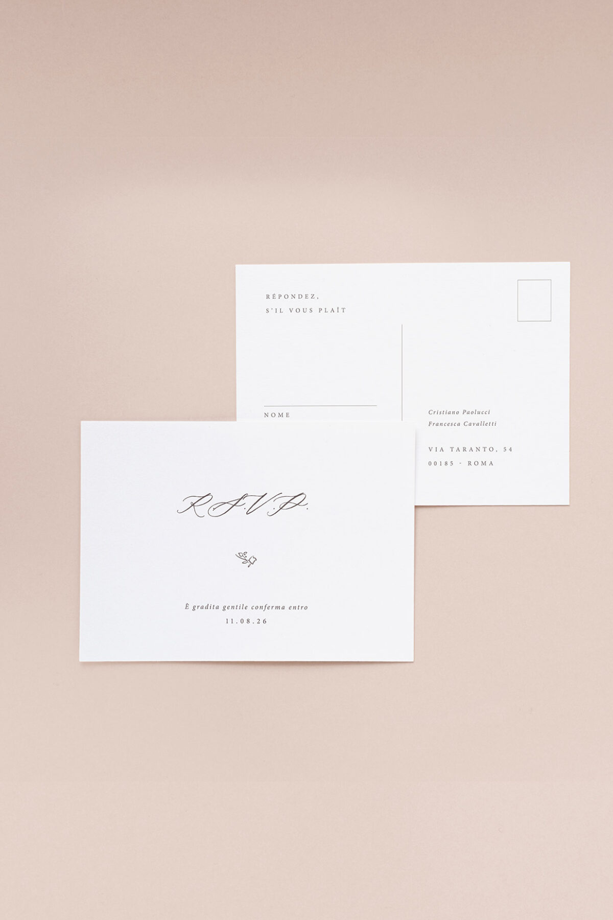 Biglietto RSVP Epoque