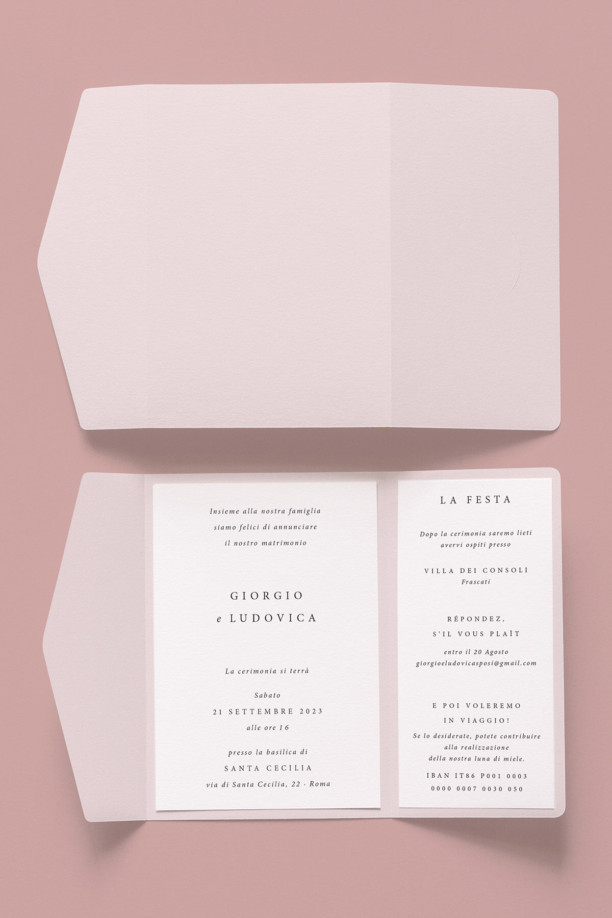 Partecipazione Nozze Cofanetto Easy Flora