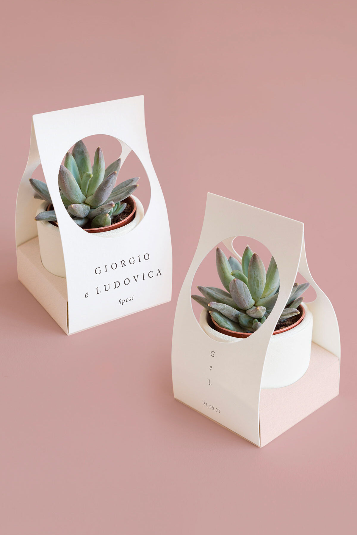 Scatolina per Piantina Personalizzata Flora