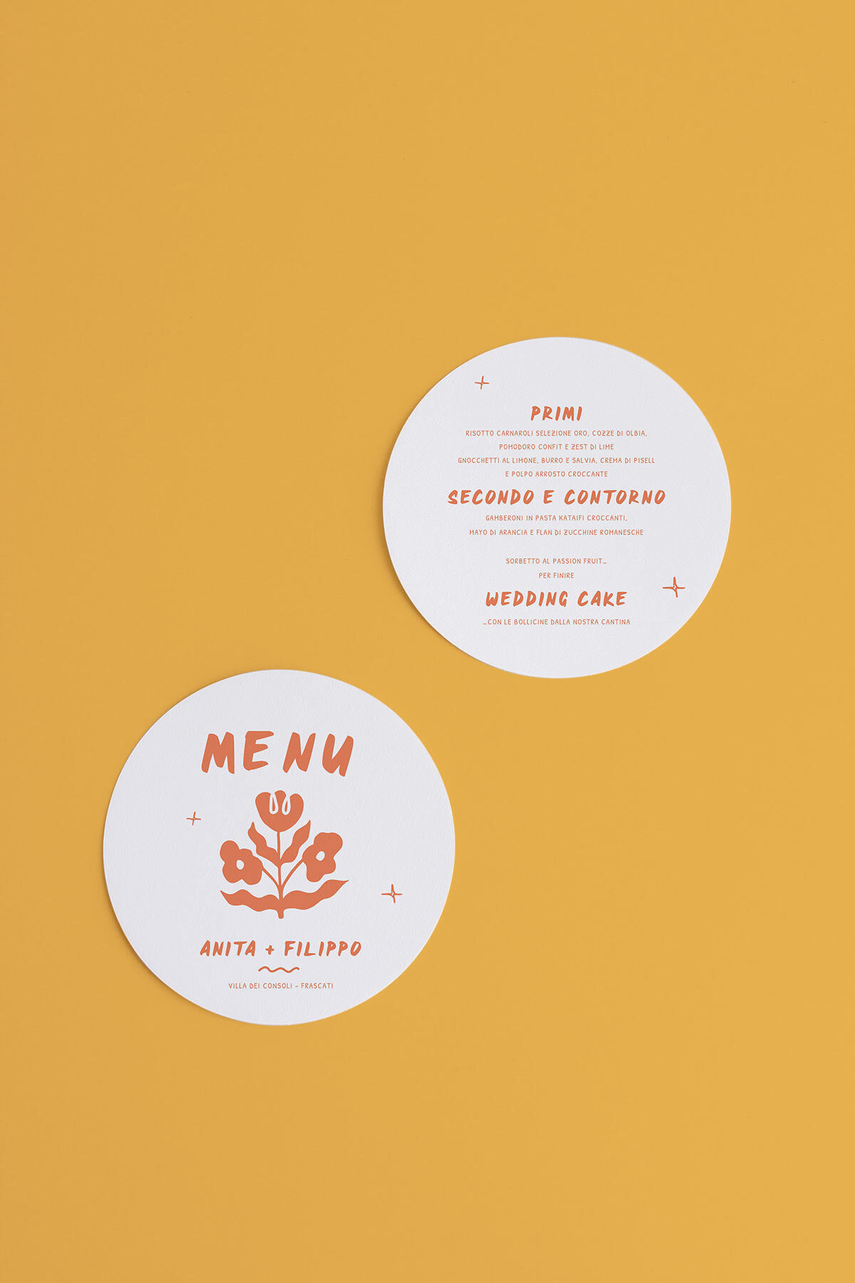 Menu Tondo Frida