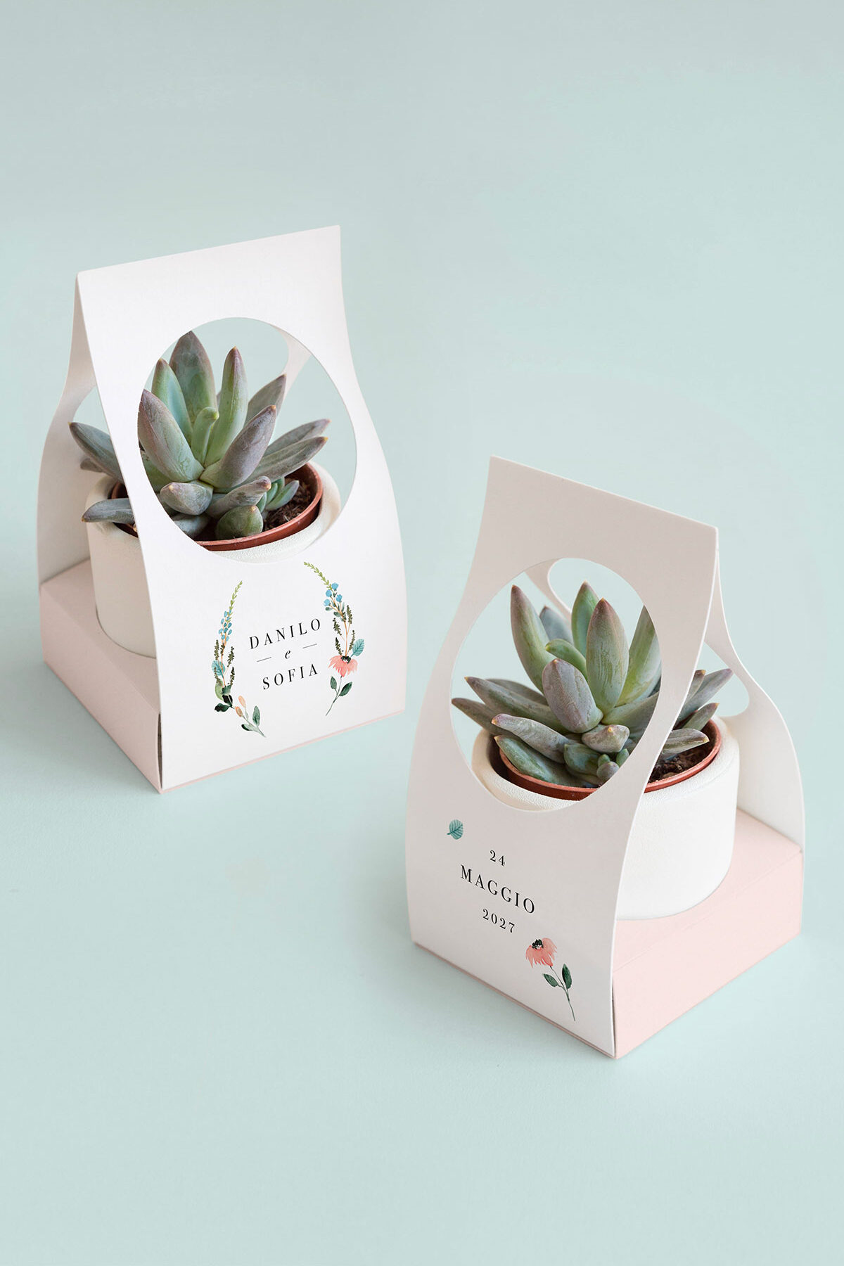 Scatolina per Piantina Personalizzata Garden