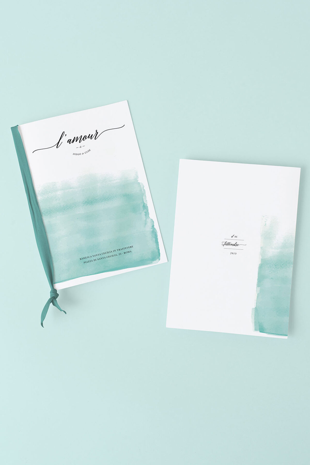 Libretto Messa Matrimonio Acquerello