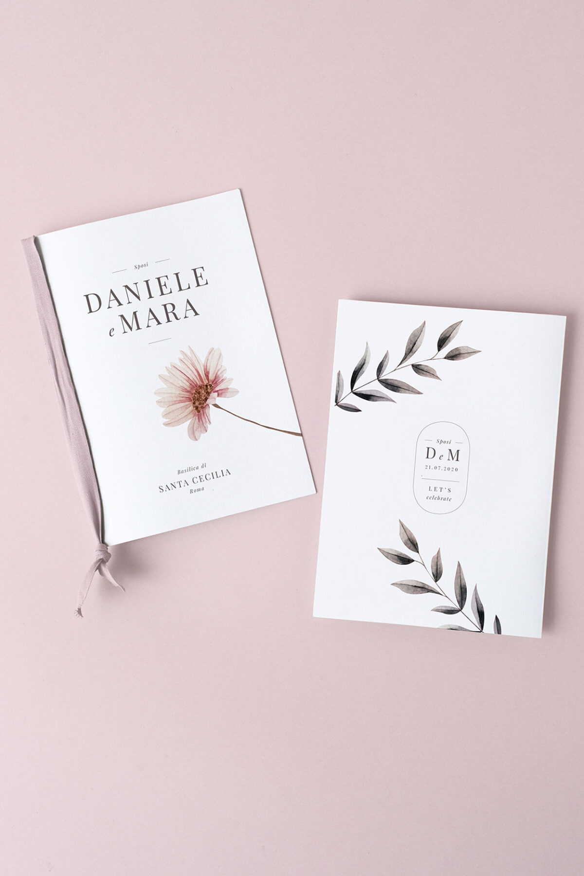 Libretto Messa Matrimonio Blush